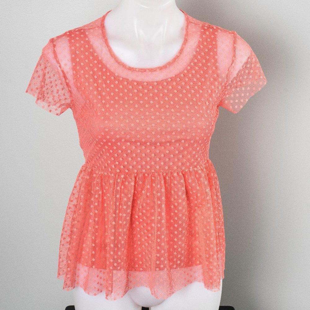 NWT George lace top with under cami - sz 14/16- XL